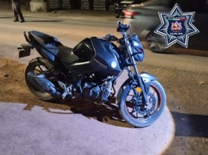 Recupera Policía de Colón Motocicleta con Reporte de Robo