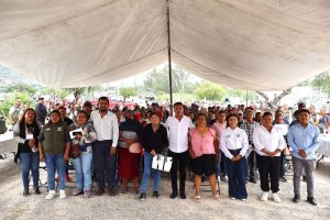Encabeza Alejo Sánchez entrega de apoyos a 100 familias en situación de extrema vulnerabilidad